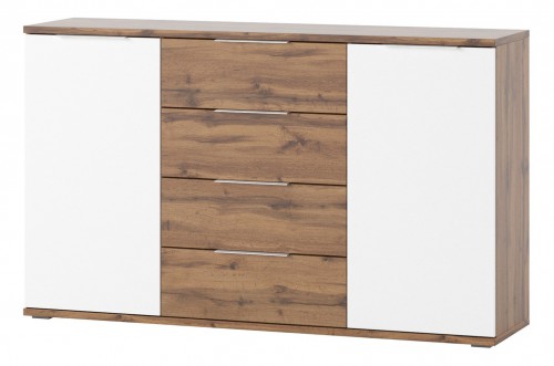 Комод LIVORNO 45 SZYNAKA дуб Вотан/білий